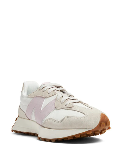 NB 327 - White/Light Pink/Beige