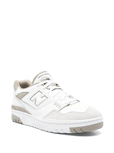NB 550 - White/Taupe/Beige