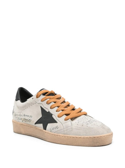 Ball Star Sneakers with Graphic Effect
