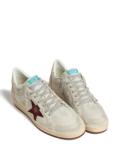GGS Ball Star Sneakers – Burgundy Star