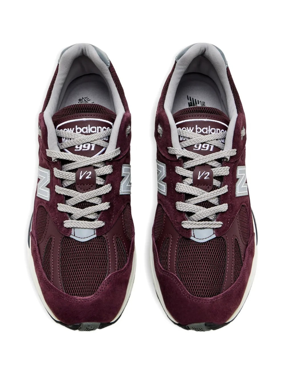 NB 991v2 - Burgundy/Grey/Cream