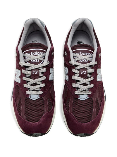 NB 991v2 - Burgundy/Grey/Cream