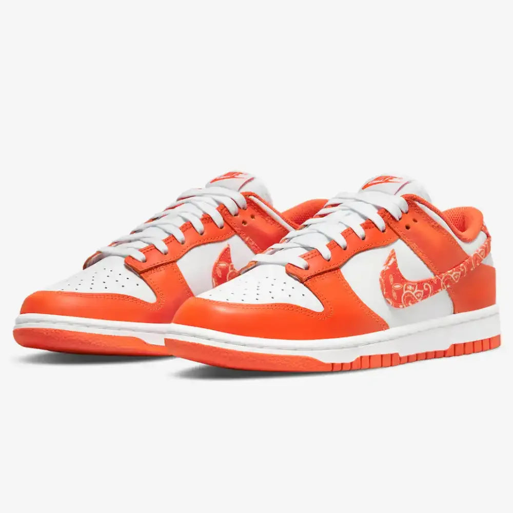 NK Dunk Low Orange Paisley