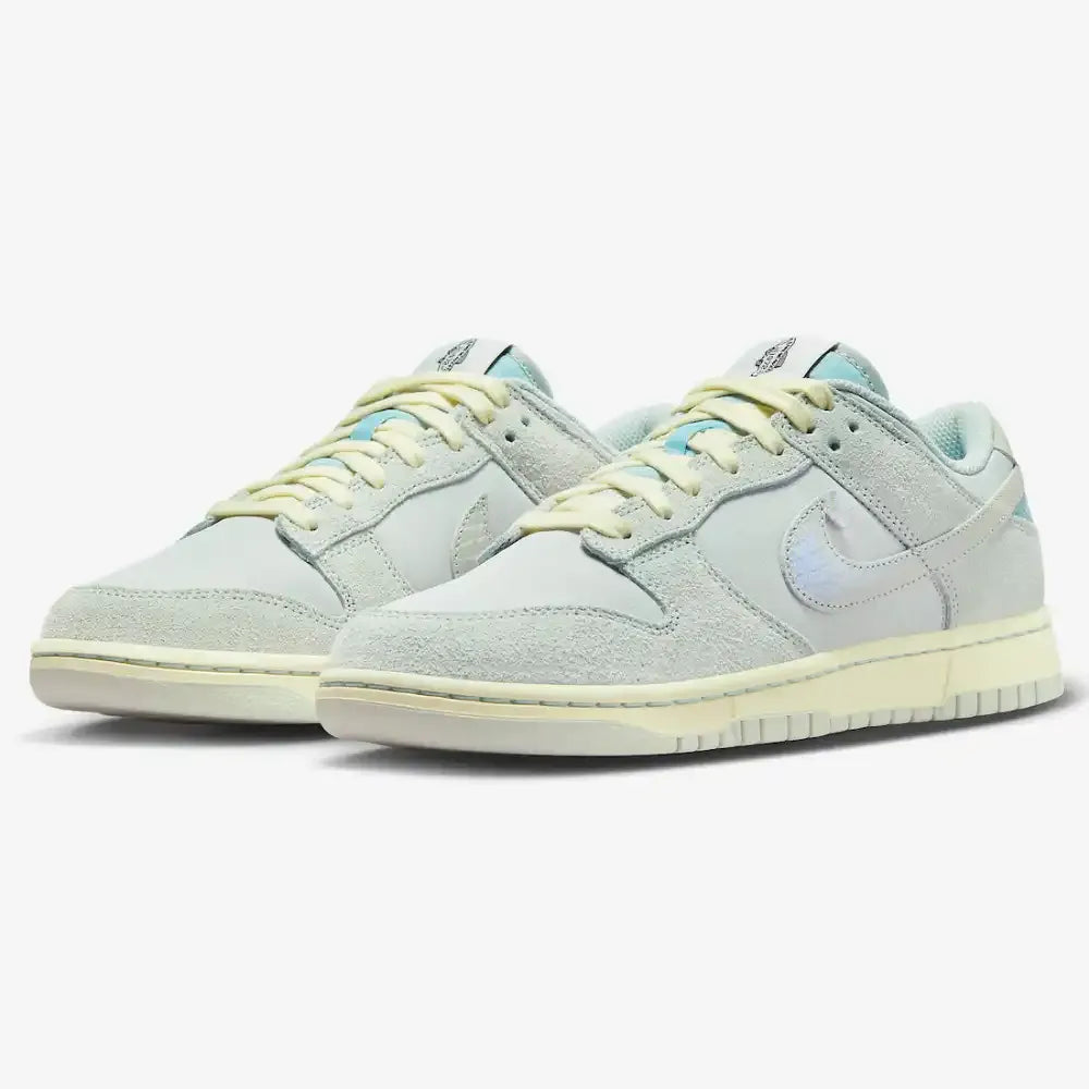 NK Dunk Low - Light Silver/Ocean Bliss
