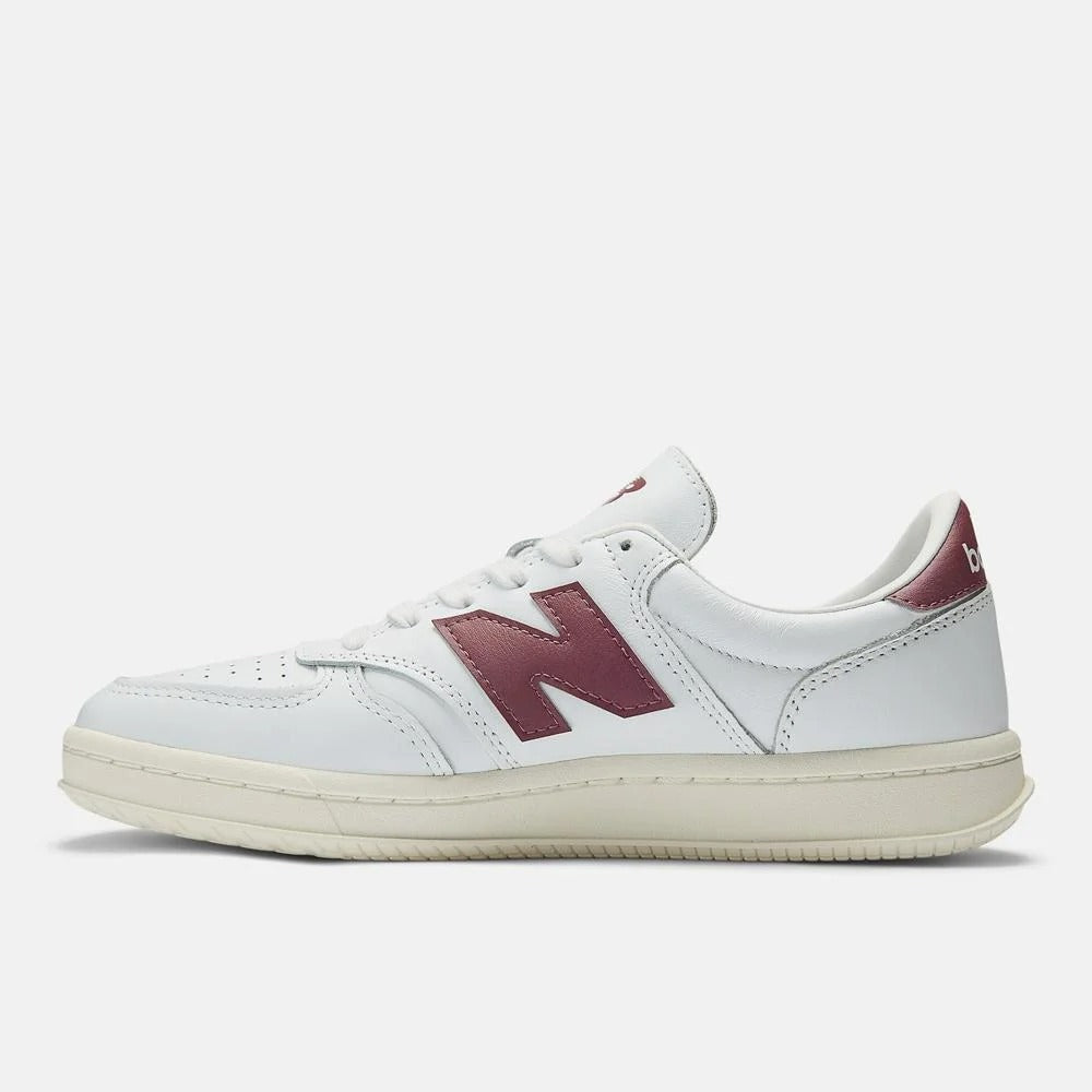 NB T500 - White/Burgundy