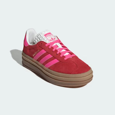 Ad Gazelle Bold - Collegiate Red/Lucid Pink