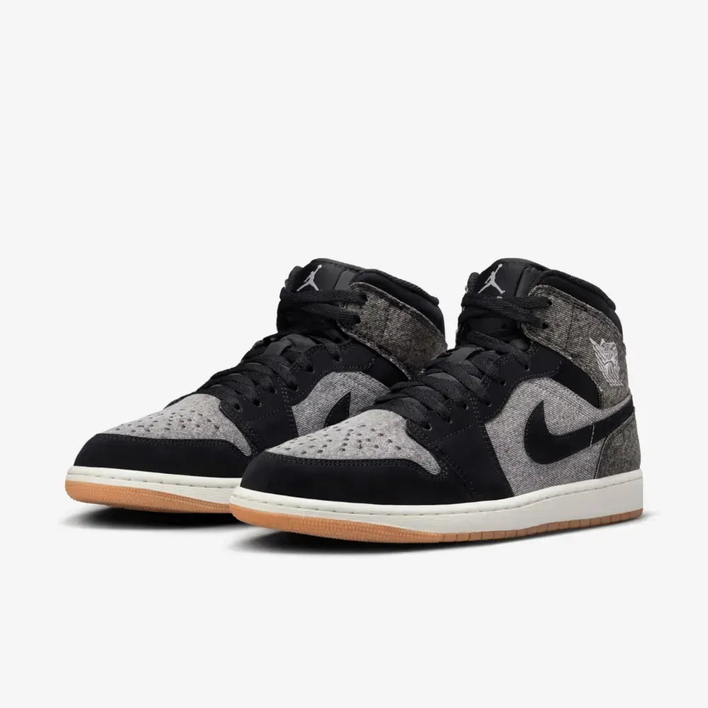 AJ 1 Mid SE Black Denim