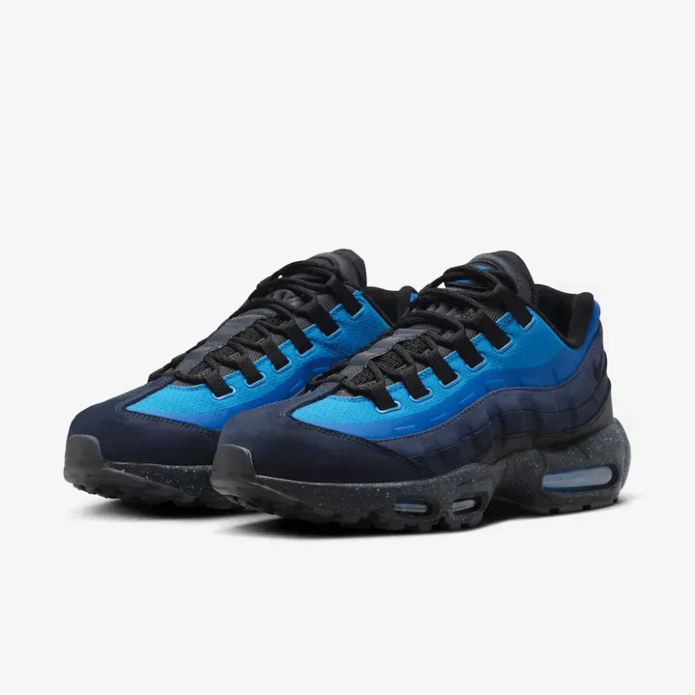 Stash x NK Air Max 95 Black and Harbor Blue