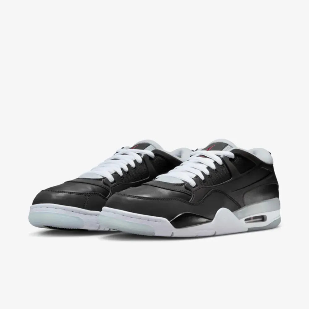 AJ 4 RM Black Wolf Grey White Fire Red