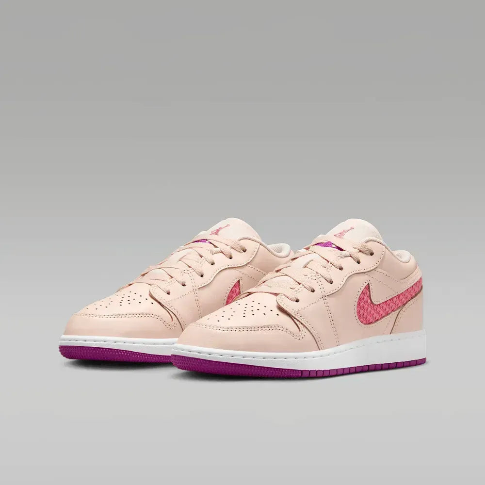 AJ 1 Low SE GS Guava Ice Vivid Purple