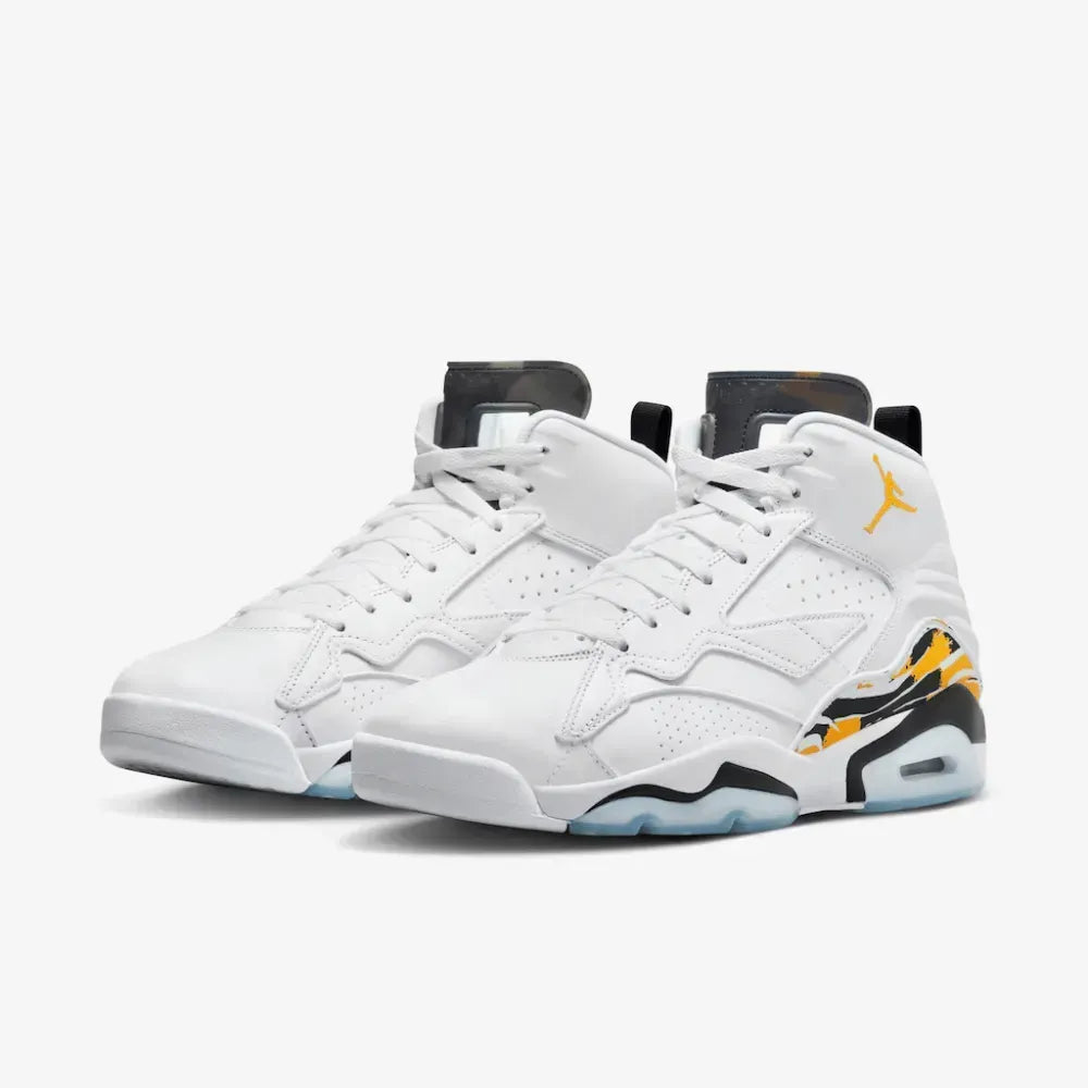 AJ MVP White Yellow Ochre