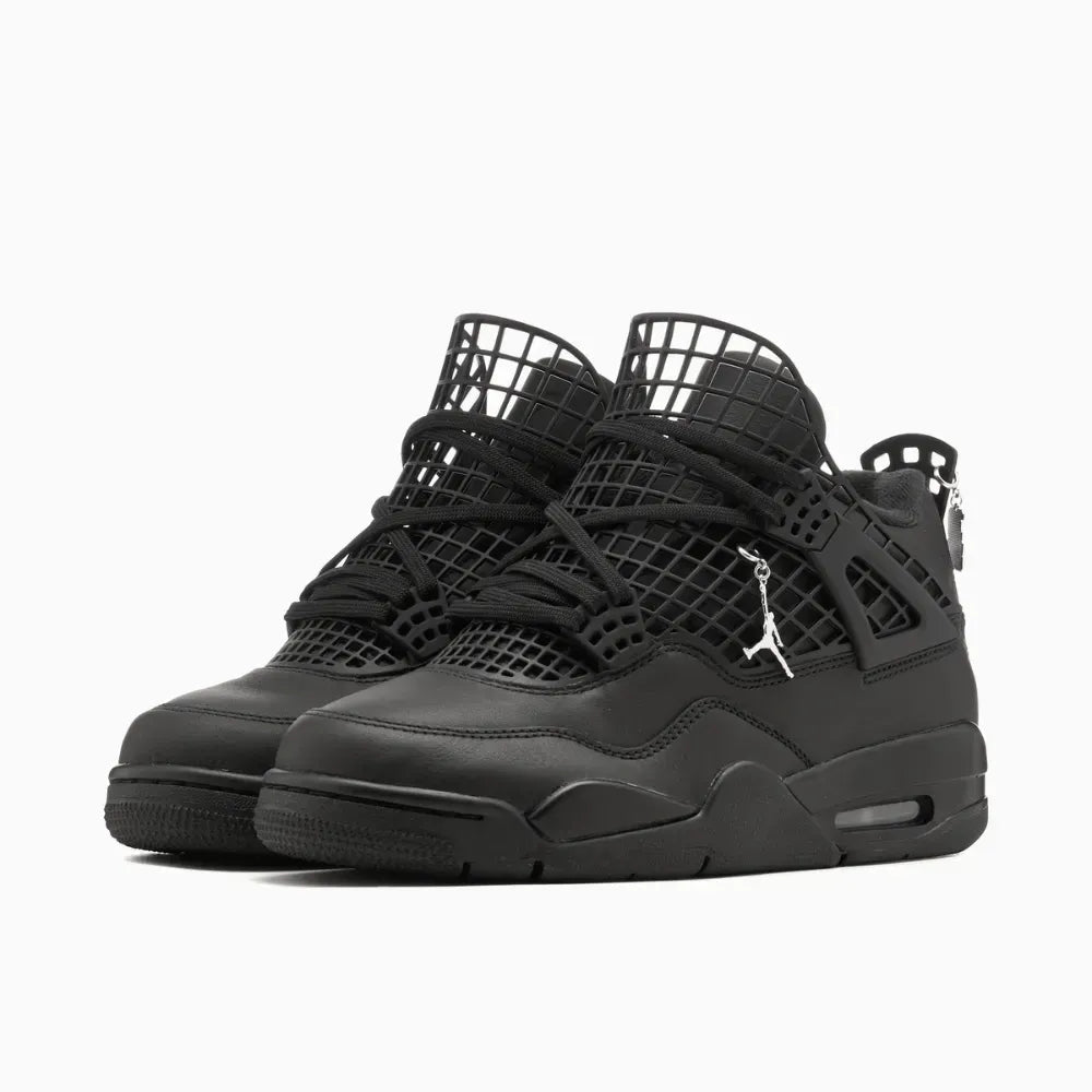 AJ 4 Net Black