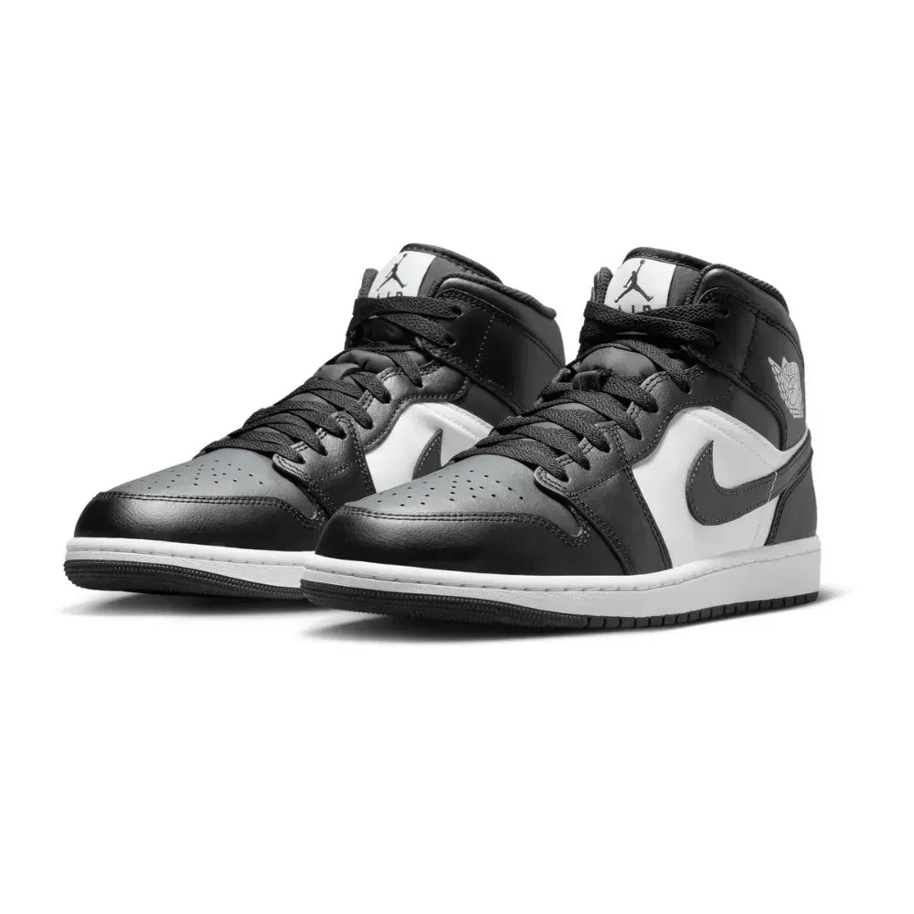 AJ 1 Mid Off Noir Toe