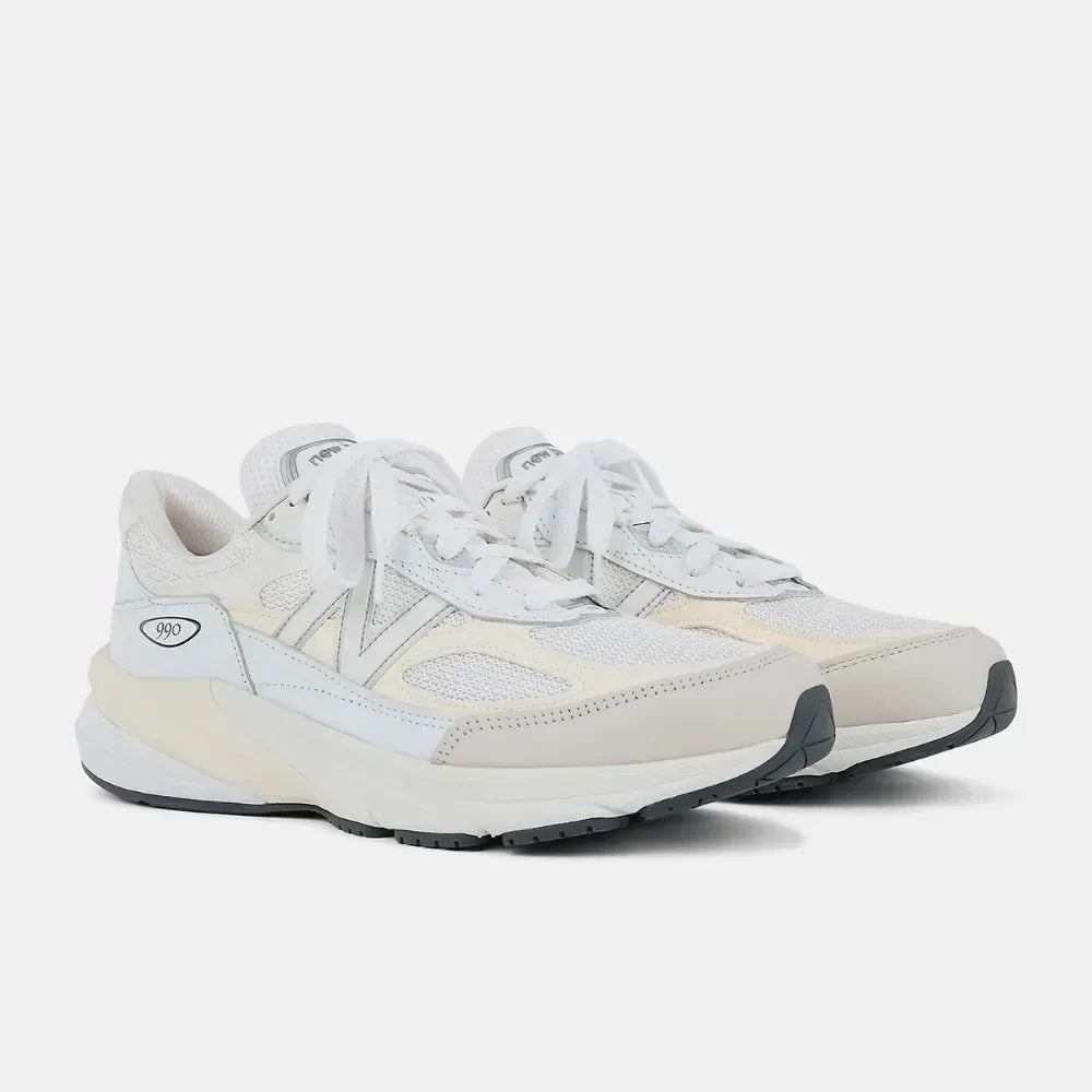 NB 990v6 MiUSA – White/Sea Salt