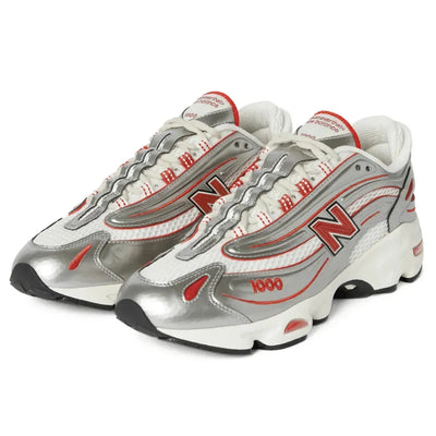 TINT x NB 1000 – Metallic Silver/Red