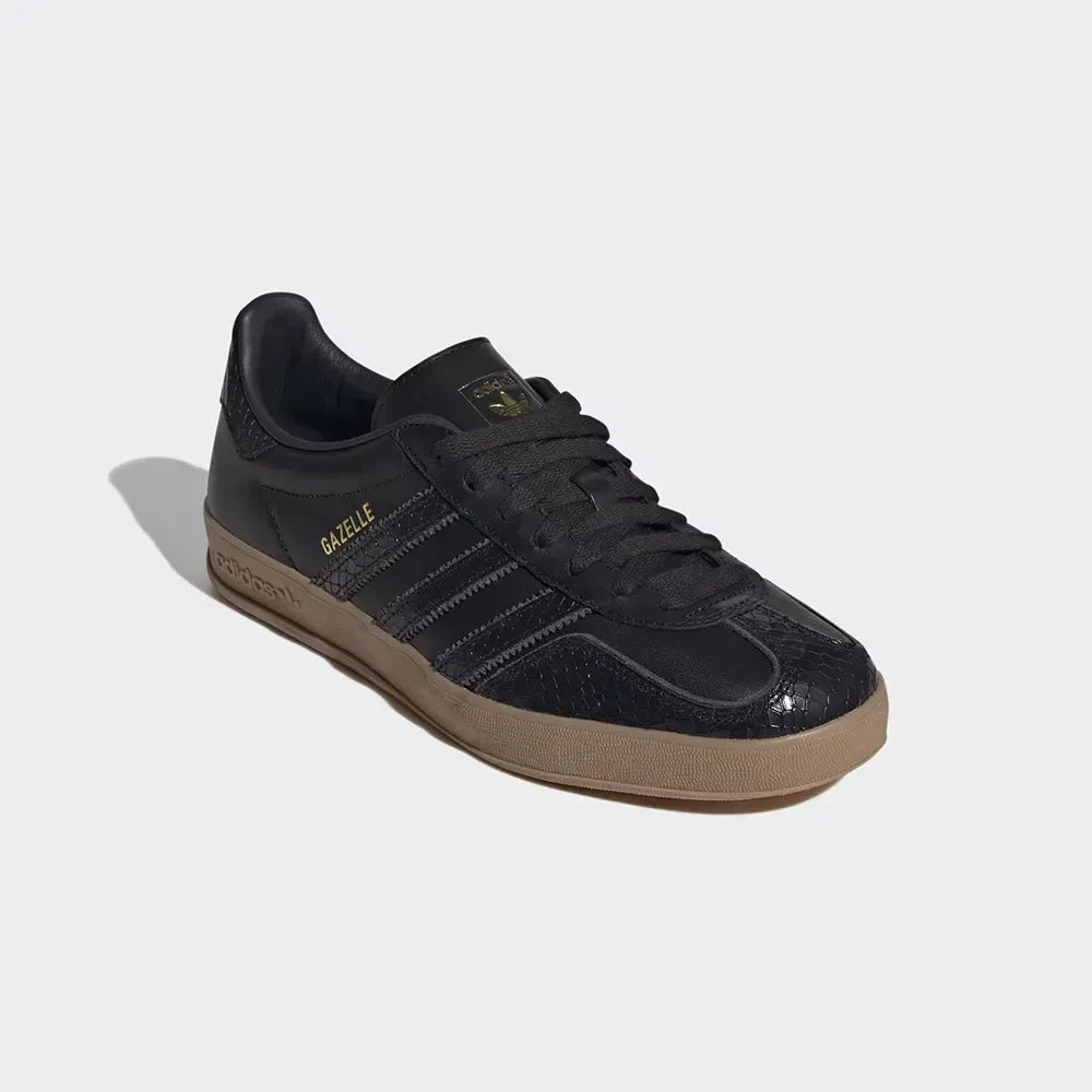 Ad Gazelle Indoor - Black Snakeskin