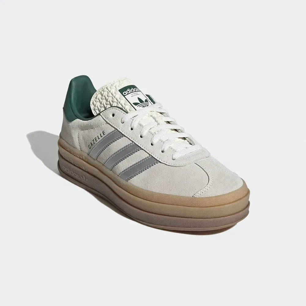 Ad Gazelle Bold - Off White/Collegiate Green