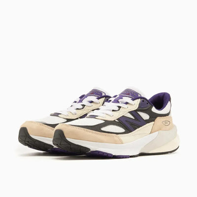 TS x NB 990v6 MiUSA – White Black Plum