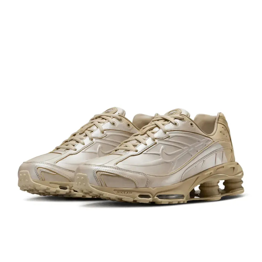 NK Shox Ride 2 - Metallic Silver/Desert Khaki