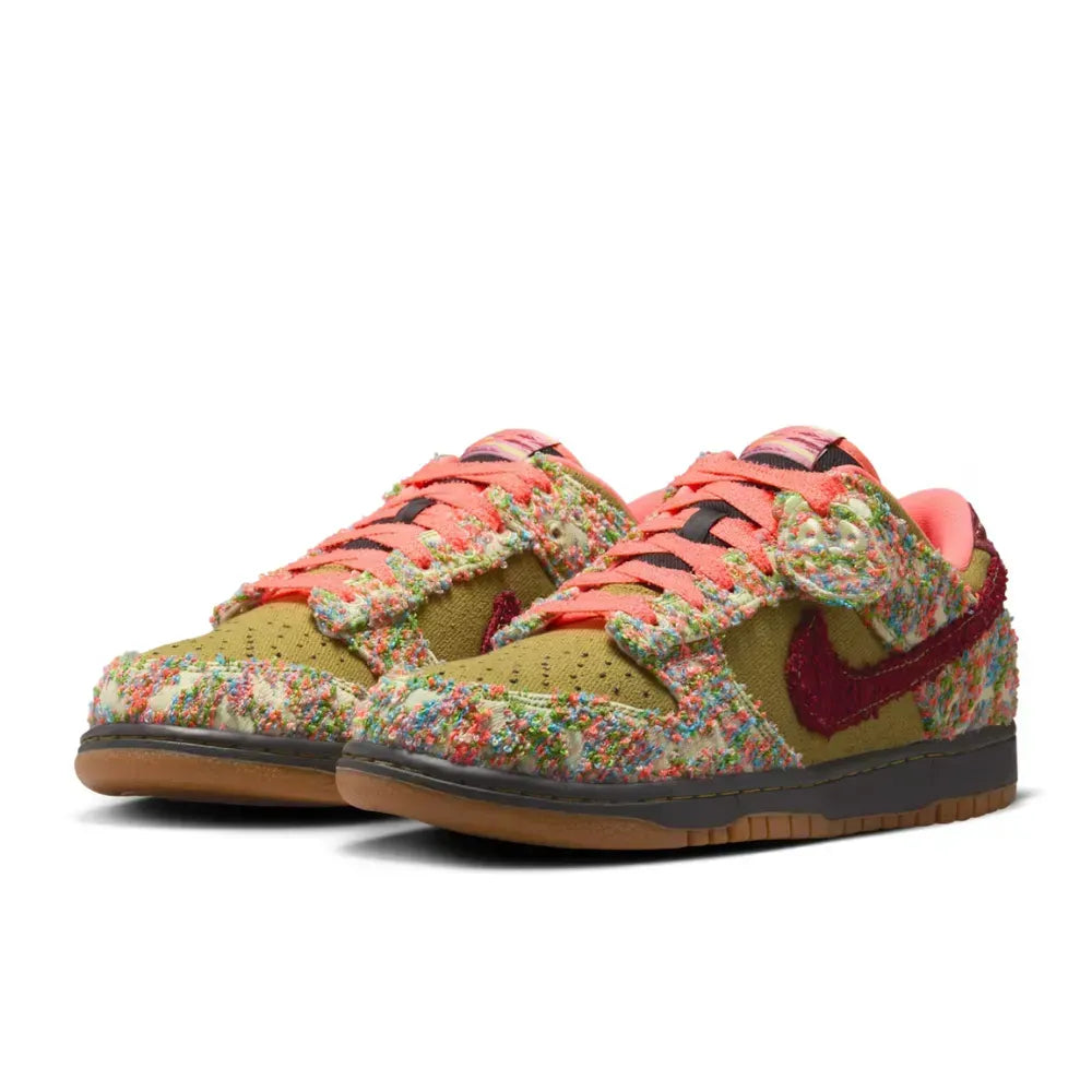 NK Dunk Low - Panda Monium Green Curry MultiColor