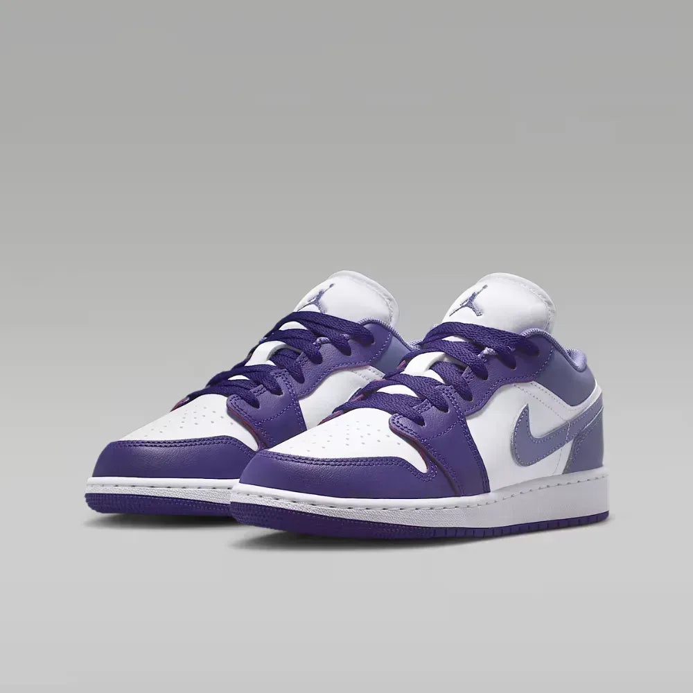 AJ 1 Low GS Court Purple White Dusty Amethyst