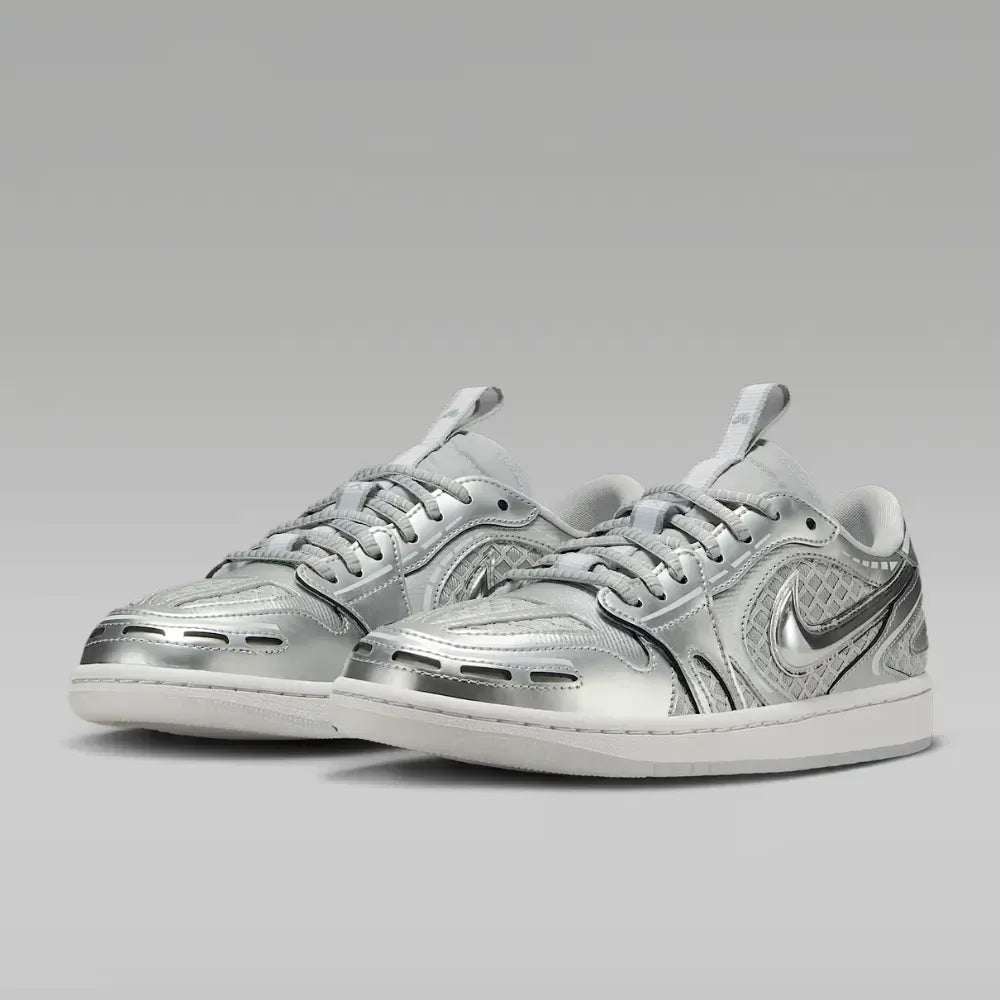 AJ 1 Low Method of Make Metallic Silver