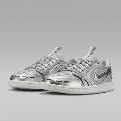 AJ 1 Low Method of Make Metallic Silver