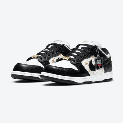 SUP x NK SB Dunk Low Stars Black