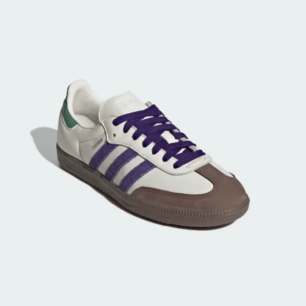 Ad Samba OG - White/Purple/Green