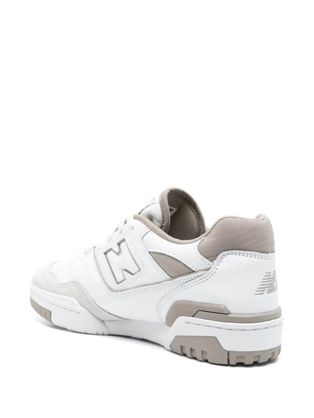 NB 550 - White/Taupe/Beige