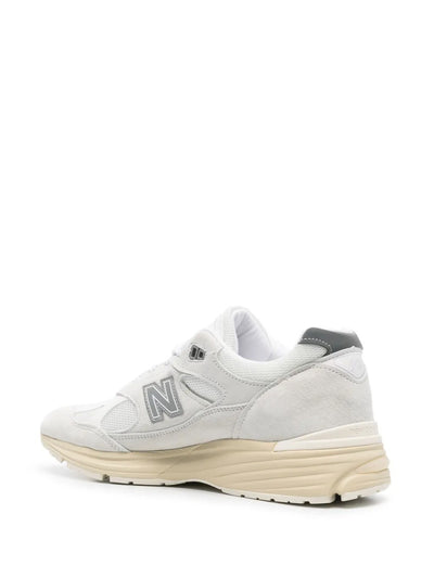 NB 991v2 - White/Light Beige/Grey