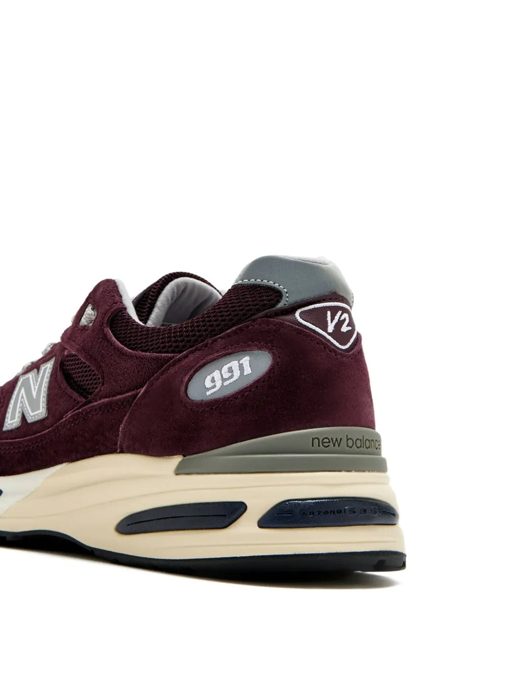 NB 991v2 - Burgundy/Grey/Cream