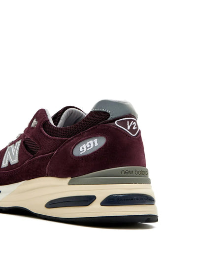 NB 991v2 - Burgundy/Grey/Cream