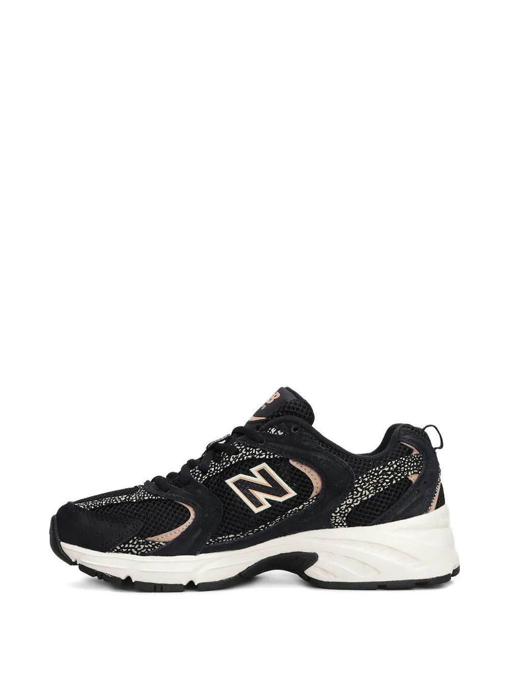NB 530 - Black/Tan/Animal-Print