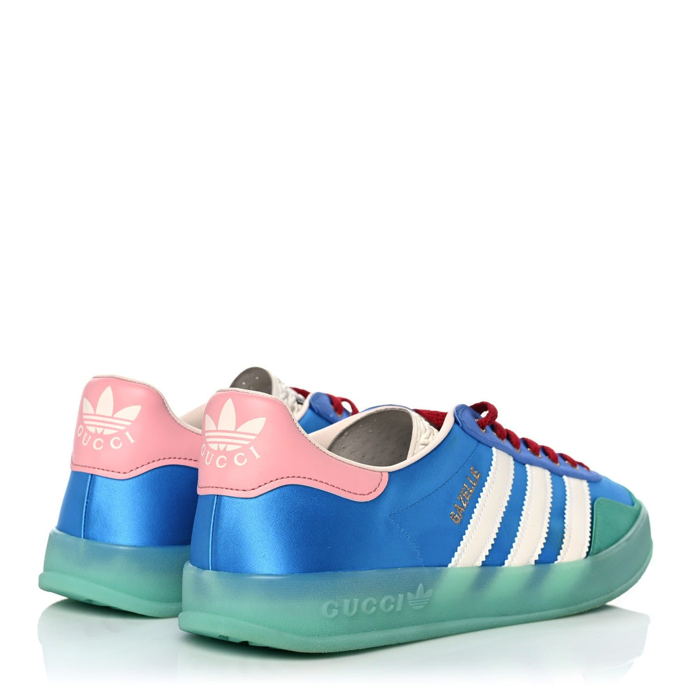 Ad x GC Gazelle - Light Blue Silk Duchesse