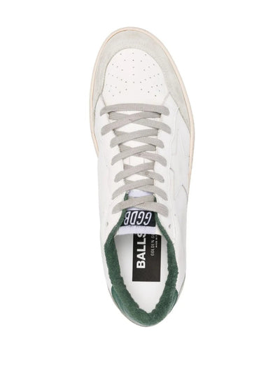 GGS Ball Star Sneakers – Off-White Leathe