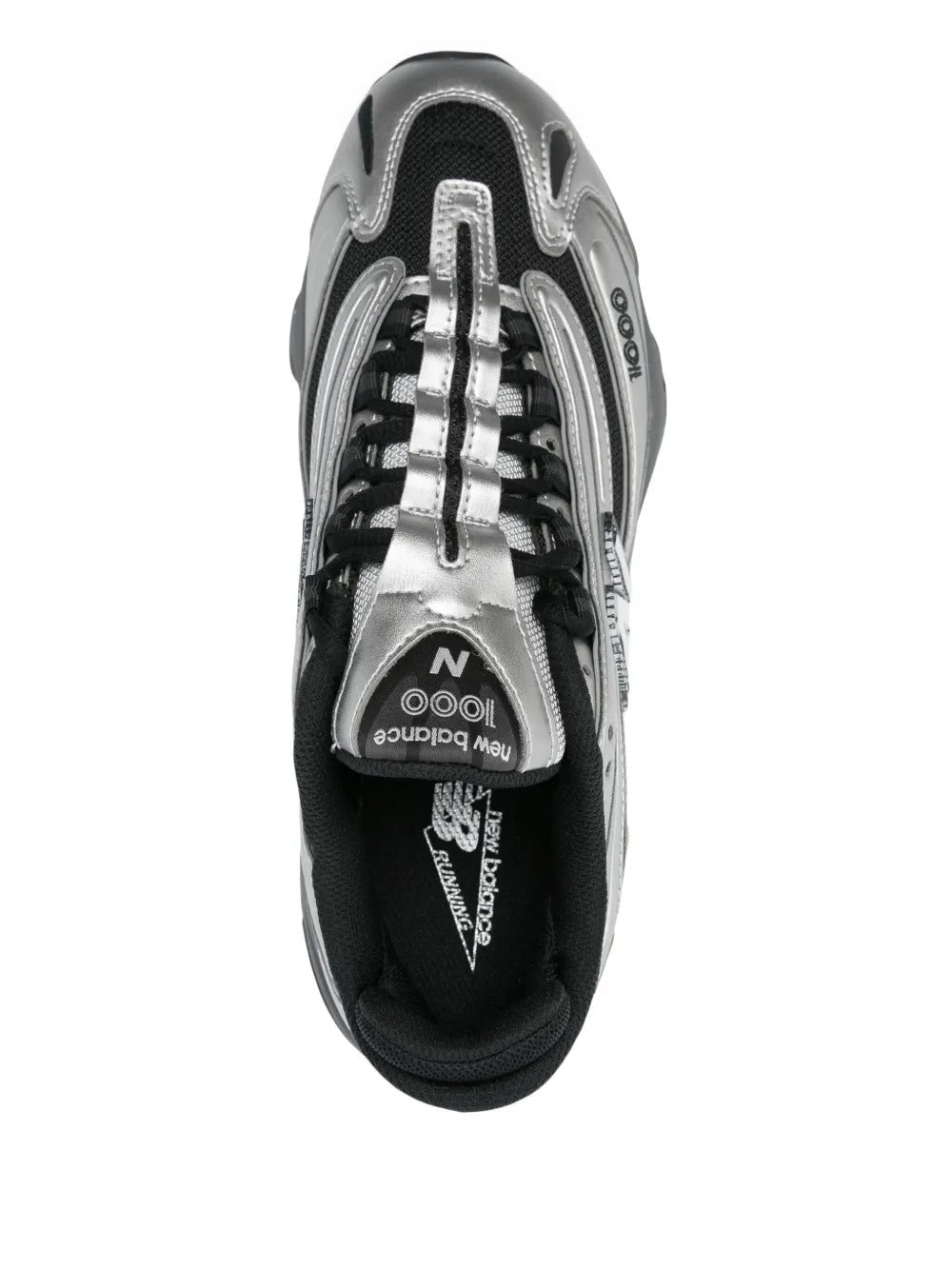 NB 1000 - Metallic Silver/Black/Gunmetal Grey