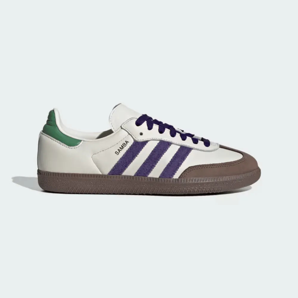 Ad Samba OG - White/Purple/Green