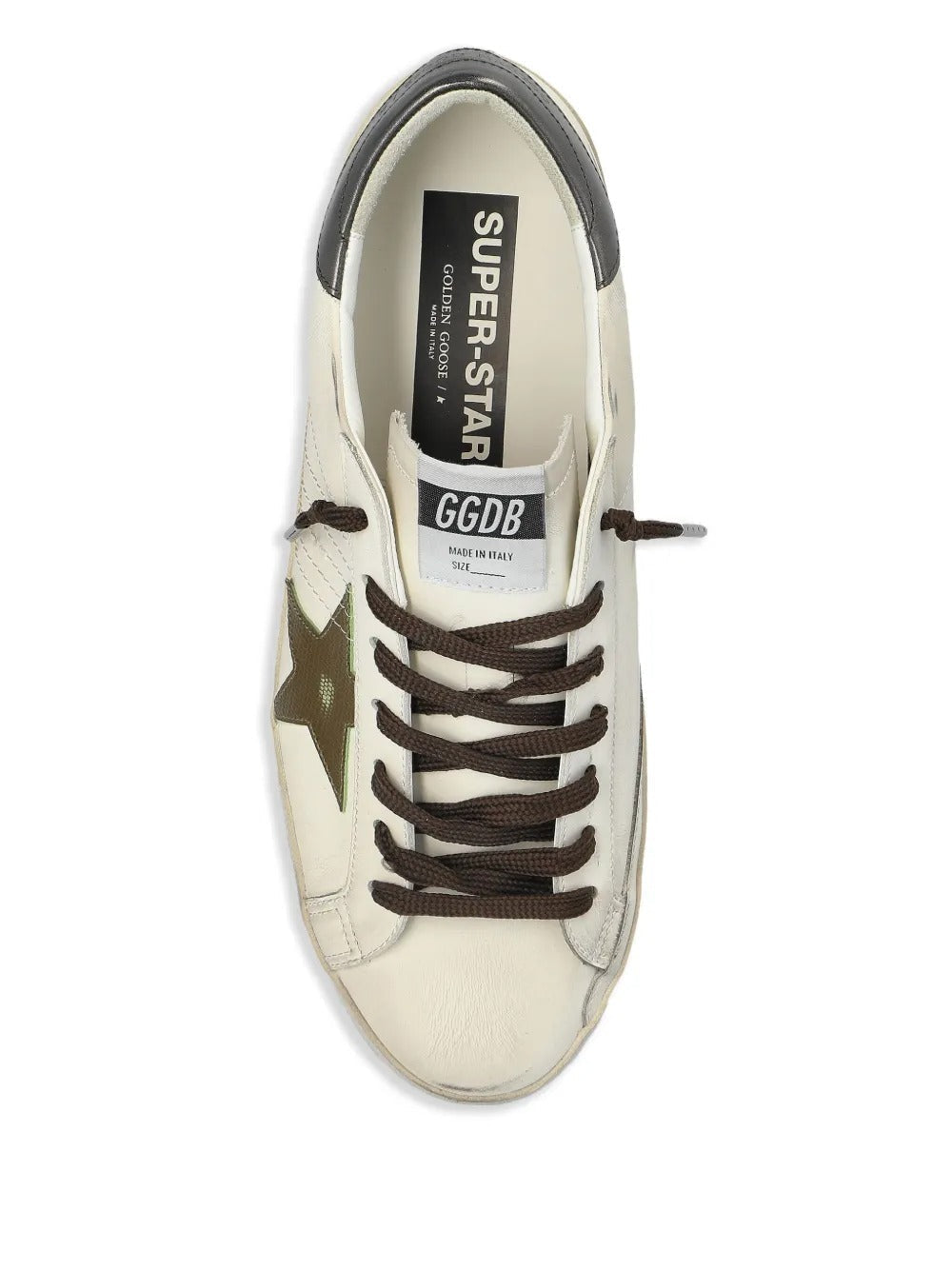 GGS Super-Star Sneakers – White & Contrast Heel