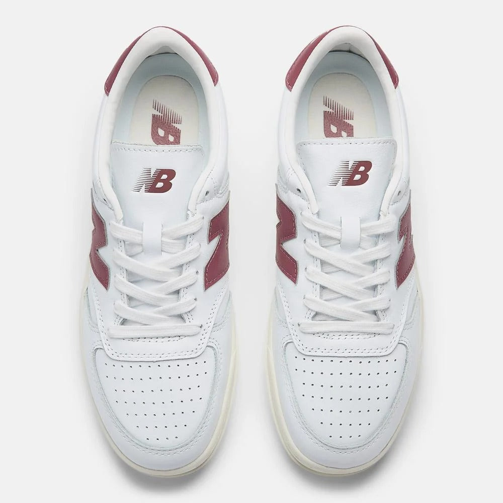 NB T500 - White/Burgundy