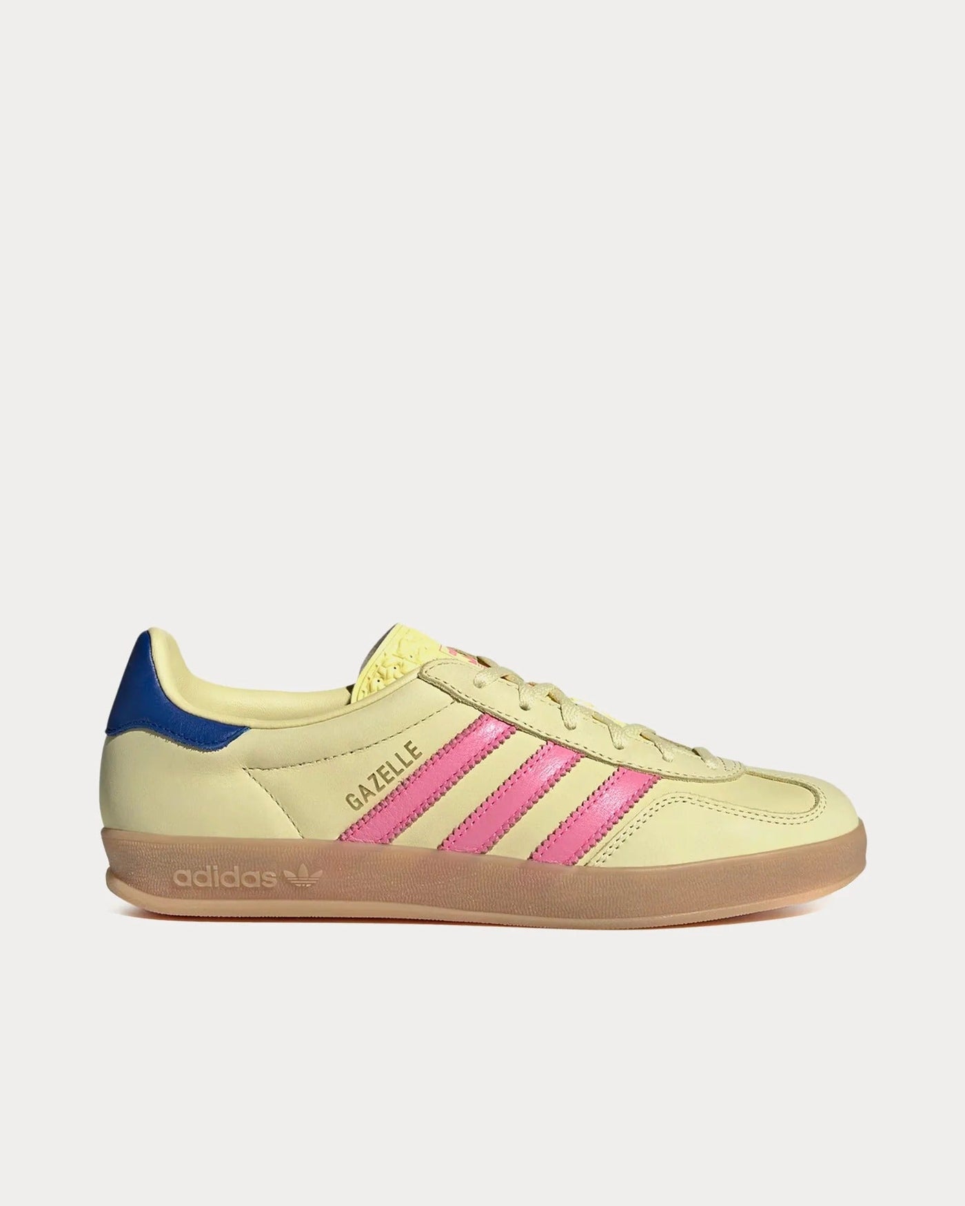 Ad Gazelle Indoor - Powder Yellow/Lucid Pink/Royal Blue