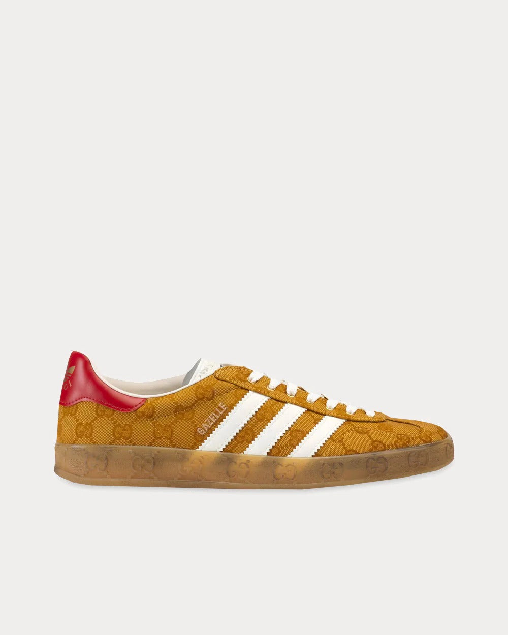 Ad x GC Gazelle GG Canvas - Beige/Brown