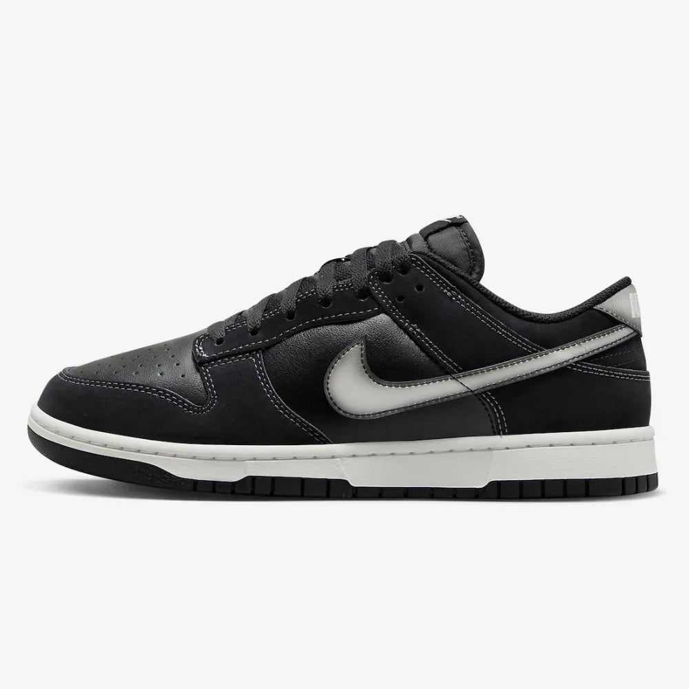NK Dunk Low - Airbrush Swoosh Black