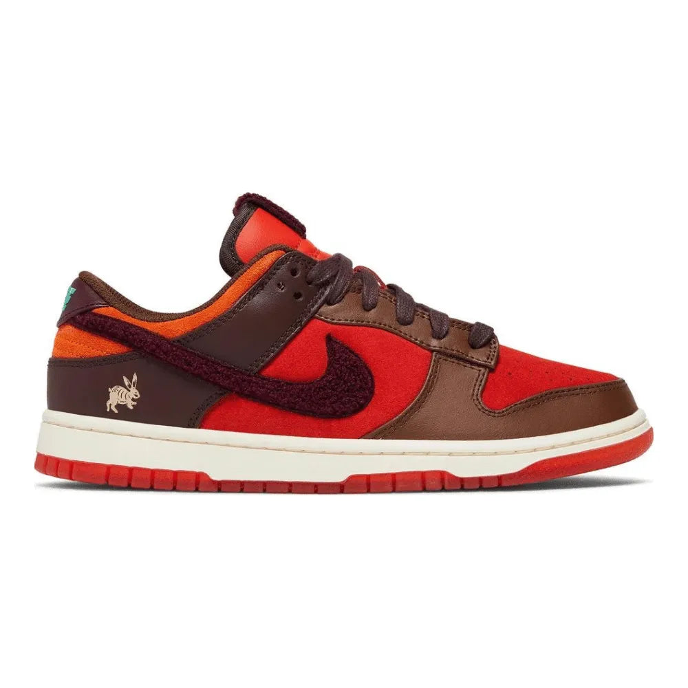 NK Dunk Low - Year of the Rabbit Light Crimson