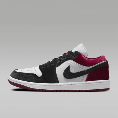 AJ 1 Low - Velvet Black Toe