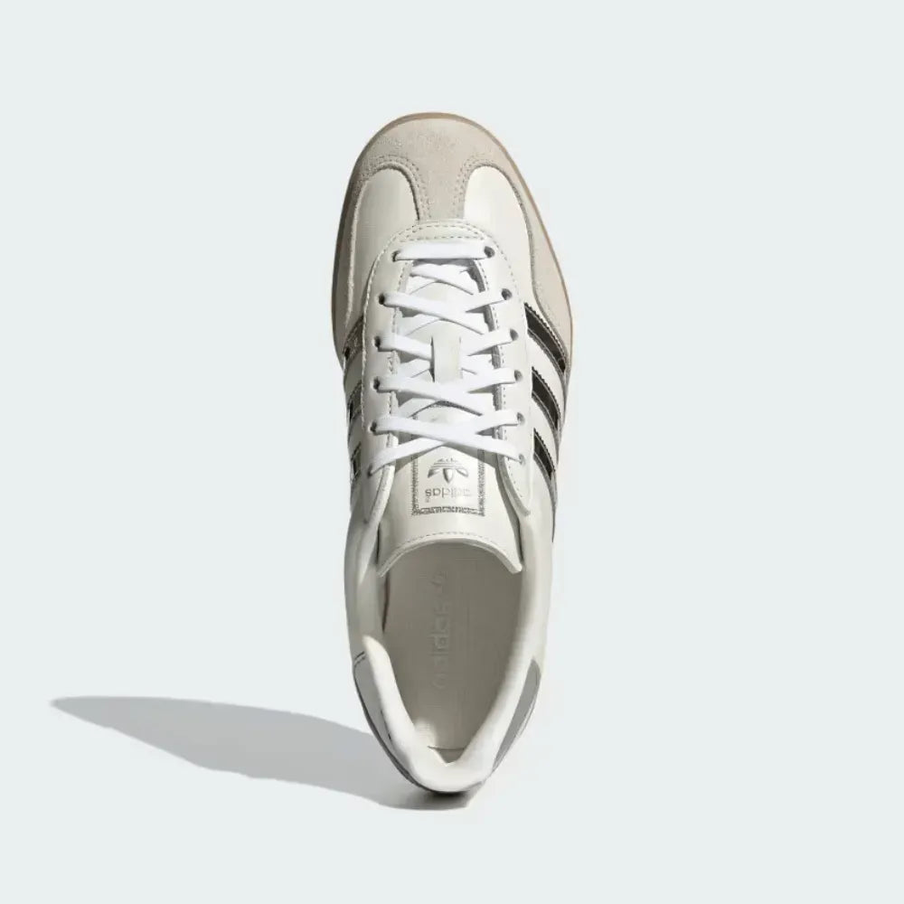 Ad Gazelle Indoor - Cloud White/Silver Metallic/Gum