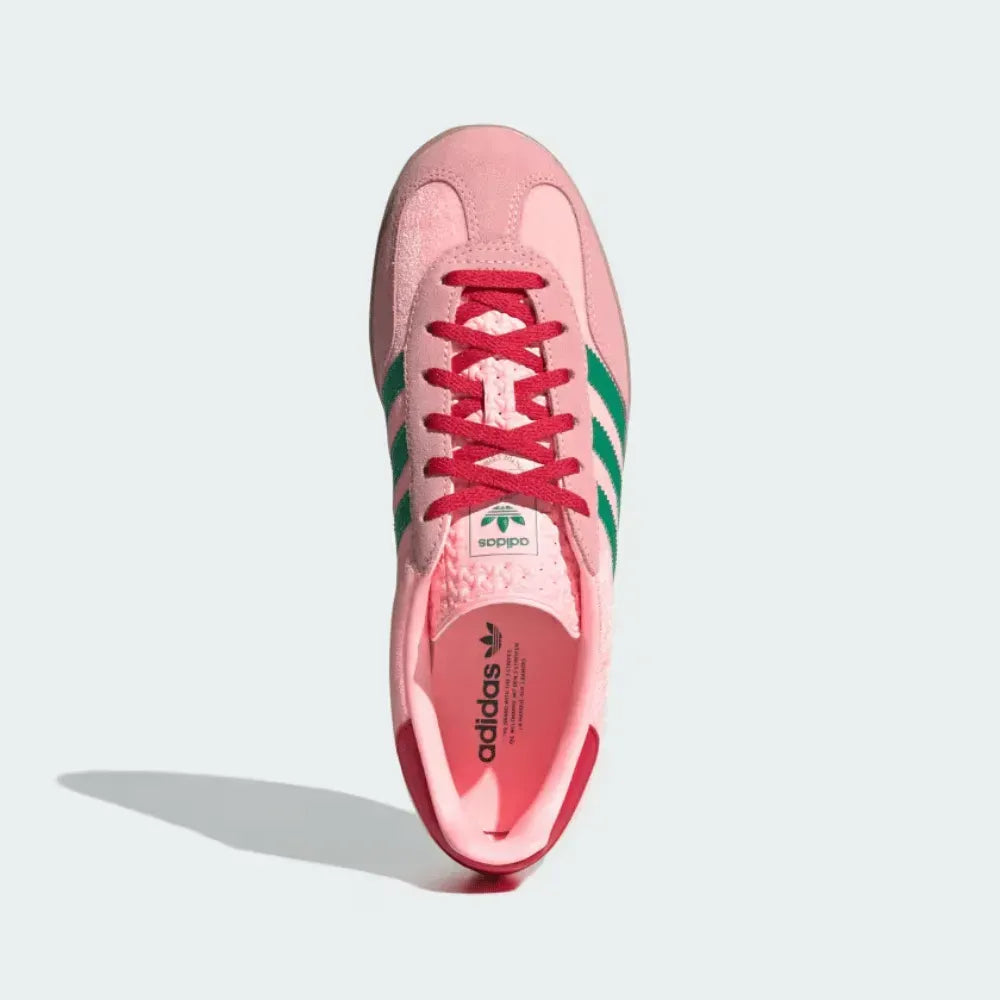Ad Gazelle Indoor - Court Green/Glow Pink/Gum