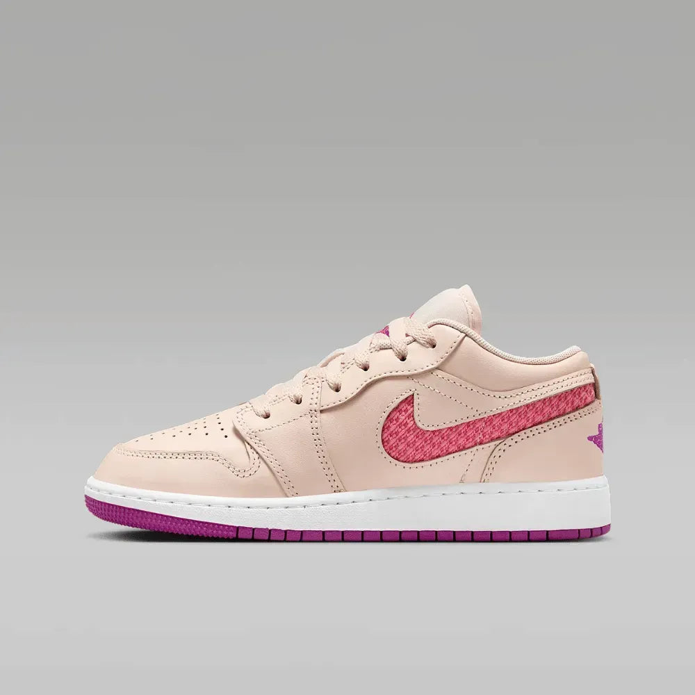 AJ 1 Low SE GS Guava Ice Vivid Purple