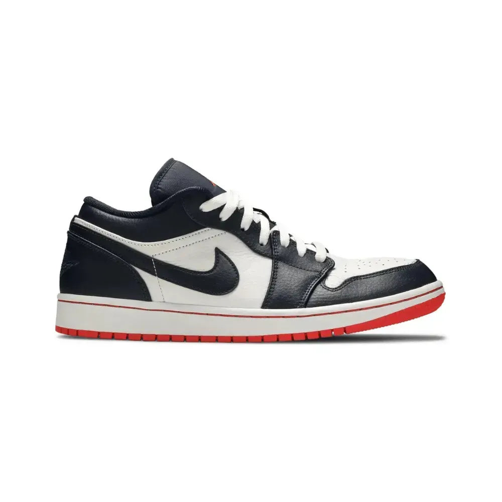 AJ 1 Low Obsidian Ember Glow