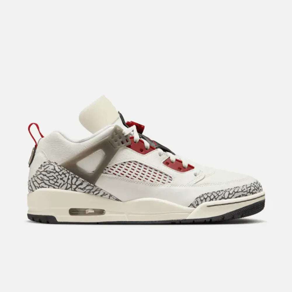 AJ Spizike Low Sail Anthracite Coconut Milk Varsity Red